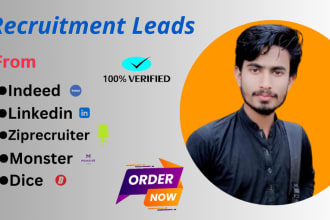 recruitment leads from indeed, linkedin, zip recruiter