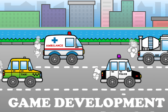 develop unity 2d game or 3d game for android ios and web
