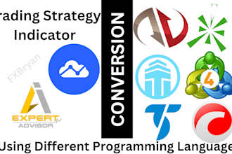 do expert mt4,mt5, tradingview, ninjatrader, ctrader, and sierrachart conversion
