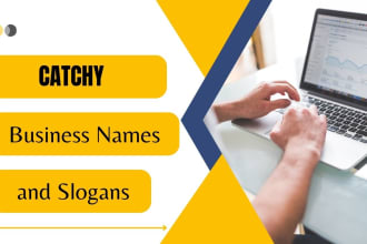 expert business name ideas, branding and professional slogans