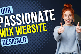 design a wix website, wix store or wix site with ecommerce