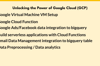 expert google cloud, cloud functions, firebase, vm, bigquery, etl data warehouse