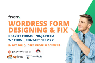 design gravity, ninja, formidable, wp forms, contact forms
