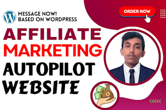 build money making affiliate marketing website, amazon affiliate website