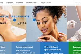 design healthcare agency website, healthcare agency website, recruitment website