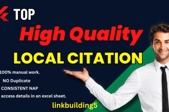 do USA, UK, canada, australian, germany, india local citations, SEO directories
