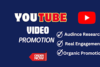 do organic youtube video promotion