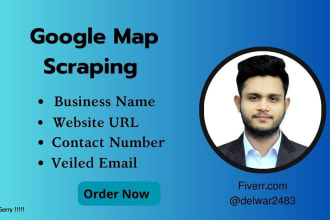 do targeted business leads with  google maps scraping