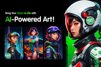 do professional ai generated image services