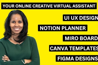 design miro board canva figma fidjam notion template softr client portal website