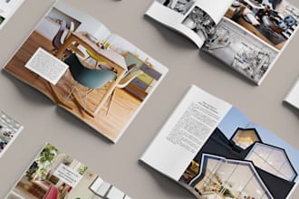 design a catalog, broucher, flyer in line with you company