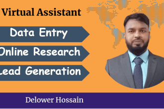 be your dedicated virtual assistant and project manager