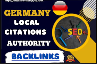 do create germany local citations and directory submission