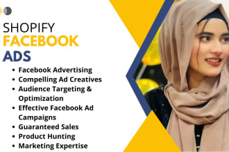 setup your shopify facebook ads with guaranteed sales