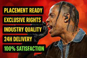 make pro quality custom hip hop, trap or rap beat for you
