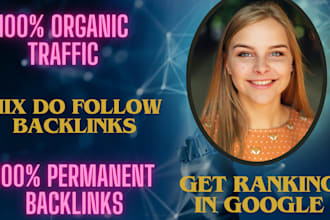 build mixed manual backlinks on high da pa for page SEO link building