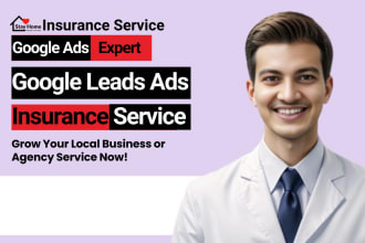 fix google ads leads ads adwords search PPC for local insurance service business