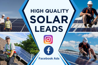 generate high quality solar leads using facebook ads