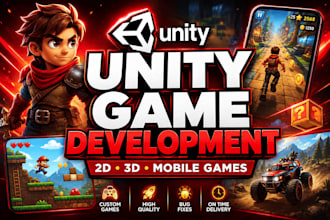 mobile game app development 2d 3d unity game development unity developer 2d game