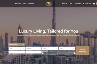 create a professional real estate website in wordpress