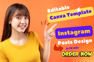 design editable canva templates and instagram posts