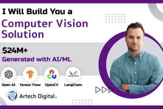 build a computer vision, deep learning, machine learning app