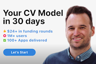 build a computer vision, deep learning, machine learning app