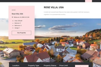 develop real estate website, agent, broker, investor, property listing website