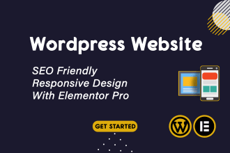 revamp wordpress website with elementor page builder