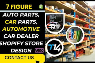 build auto part shopify store car auto parts car dealer rental website