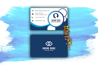 do real estate business card or visiting card within 24 hour