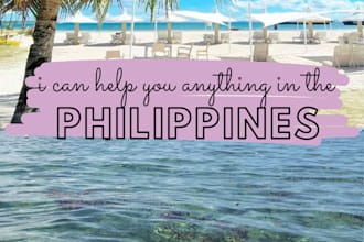 assist you anything related to philippines
