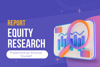 provide an equity valuation