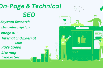 do onpage technical SEO of joomla, godaddy, kajabi, wix and wordpress websites