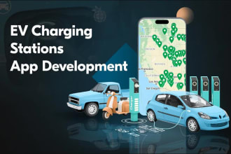 build ev charging app, car charging app, finder app, station app, tracking app
