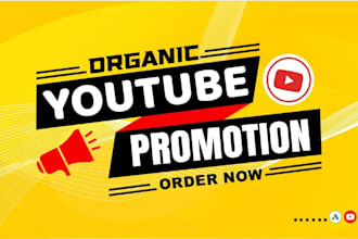 do organic youtube video promotion