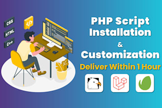 install, fix or customize any codecanyon PHP script