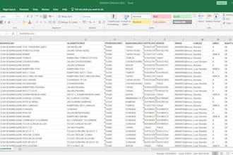 perform excel data entry