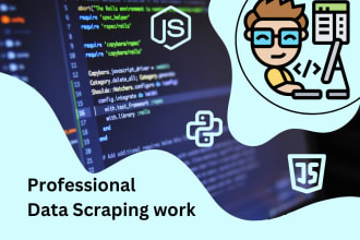 scrape web pages and input results in an excel file