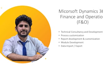provide d365 finance operation fo technical consultancy development