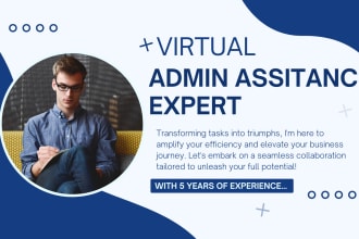 be your virtual admin assistance, technical support