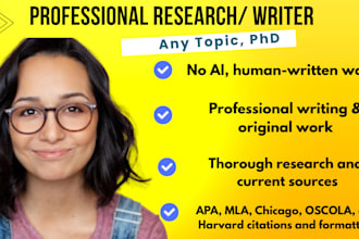 research and write any informative topic within 24 hours