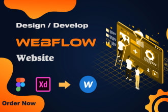 figma to webflow, design, redesign, update, fix webflow website