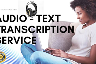 design beautiful graphics and transcript for you