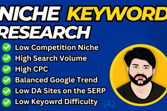do SEO niche keyword research also competitor analysis for blogging website