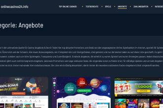 post your german article with 2 links on my strong igaming website