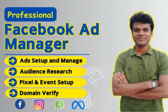 be facebook ads campaign specialist for affordable fb ads campaign