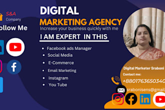 be your digital marketing agency for social media marketing