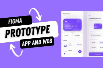 create a high fidelity prototype in figma