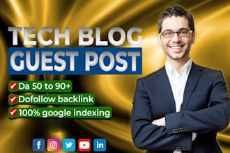publish article on high da technology website guest post backlink